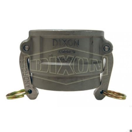 Dixon Cam and Groove Coupler, 1-1/2 in Nominal, Socket Weld x SCH 40 Pipe End Style, 316 SS, Domestic 150DWSPSS